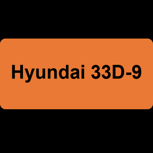 Hyundai 33D-9